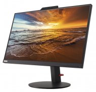 Lenovo ThinkVision T24v-10 (VOIP) 23,8" 16:9 FHD (1920x1080) IPS, 6ms, CR 1000:1, BR 250, 178/178, 1xVGA, 1xHDMI 1.4, 1xDP 1.2, USB HUB (2xUSB 3.0),FHD Cam,Stereo speakers,Tilt,Swivel,Pivot, Lift, 3YR , 